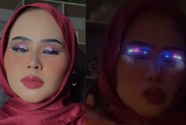 Viral! Tren Shimmer Sampai Bulu Mata Palsu dengan LED