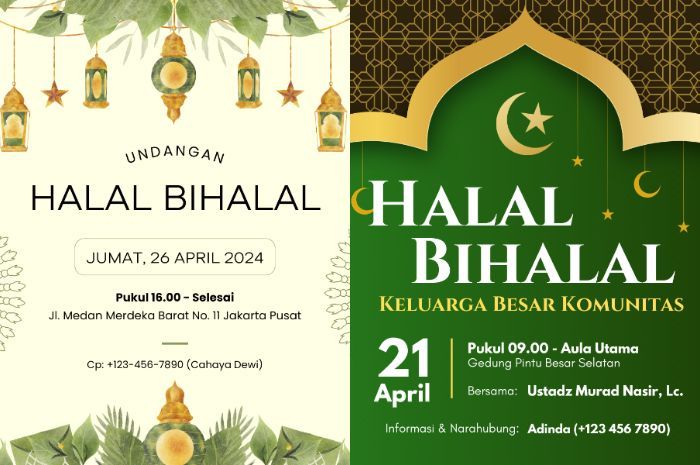 5 Contoh Surat Undangan Halal Bihalal, Bisa Kirim Lewat WA!