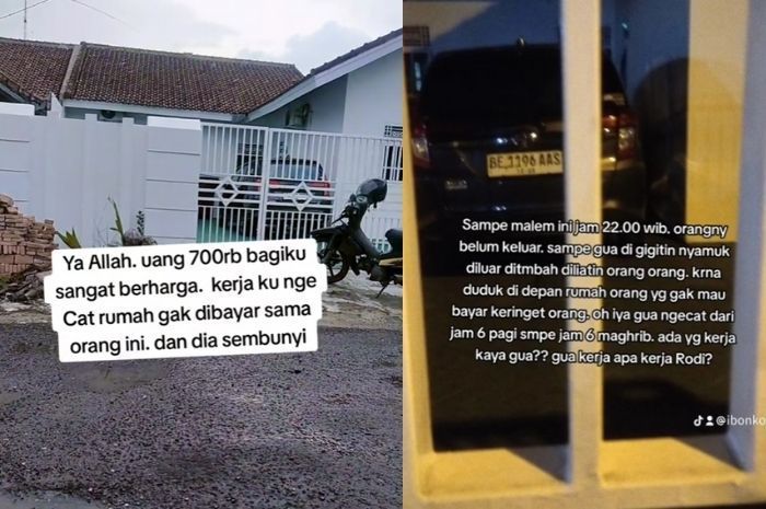 Viral Pria di Lampung Ini Tidak Digaji Walau Sudah Cat Rumah dan Benerin Genteng, Begini Kronologinya
