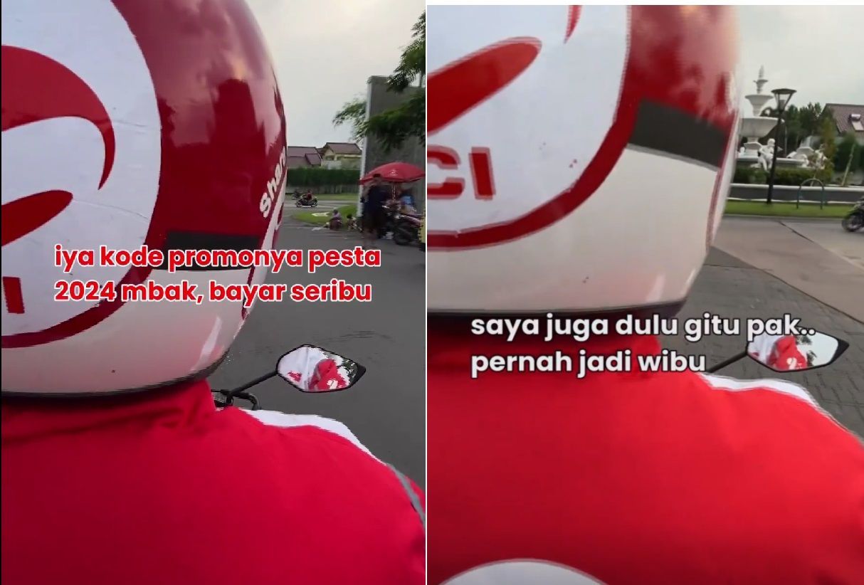 Ketika Pengemudi Ojol dan Penumpangnya Gak Sefrekuensi Saat Ngobrol, Ora Nyambung Blas!