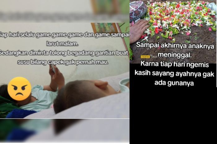 Viral Suami Kecanduan Main Game Hingga Telantarkan Istri, Sampai Anaknya Meninggal