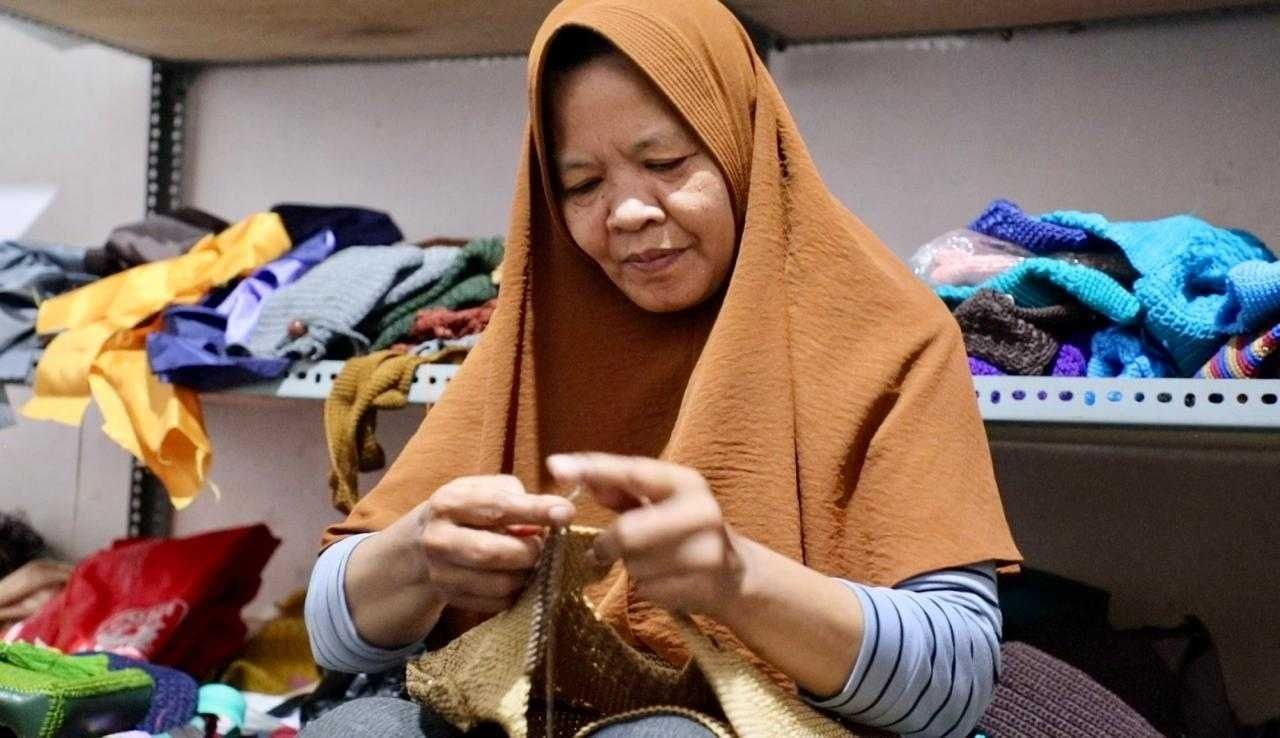Jatuh Bangun Usaha Pengrajin Tas Rajutan di Yogya, Sempat Tiarap Pandemi hingga Bisa Buka Lapangan Pekerjaan