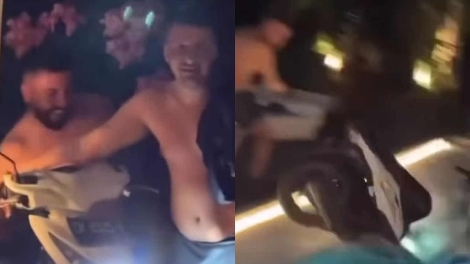 Viral! Bule di Bali Geber Motor Sewaan Hingga Tercebur ke Kolam Renang