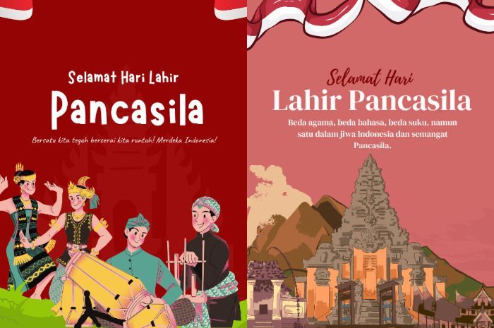 11 Contoh Gambar Poster Hari Lahir Pancasila 2024, Gratis!
