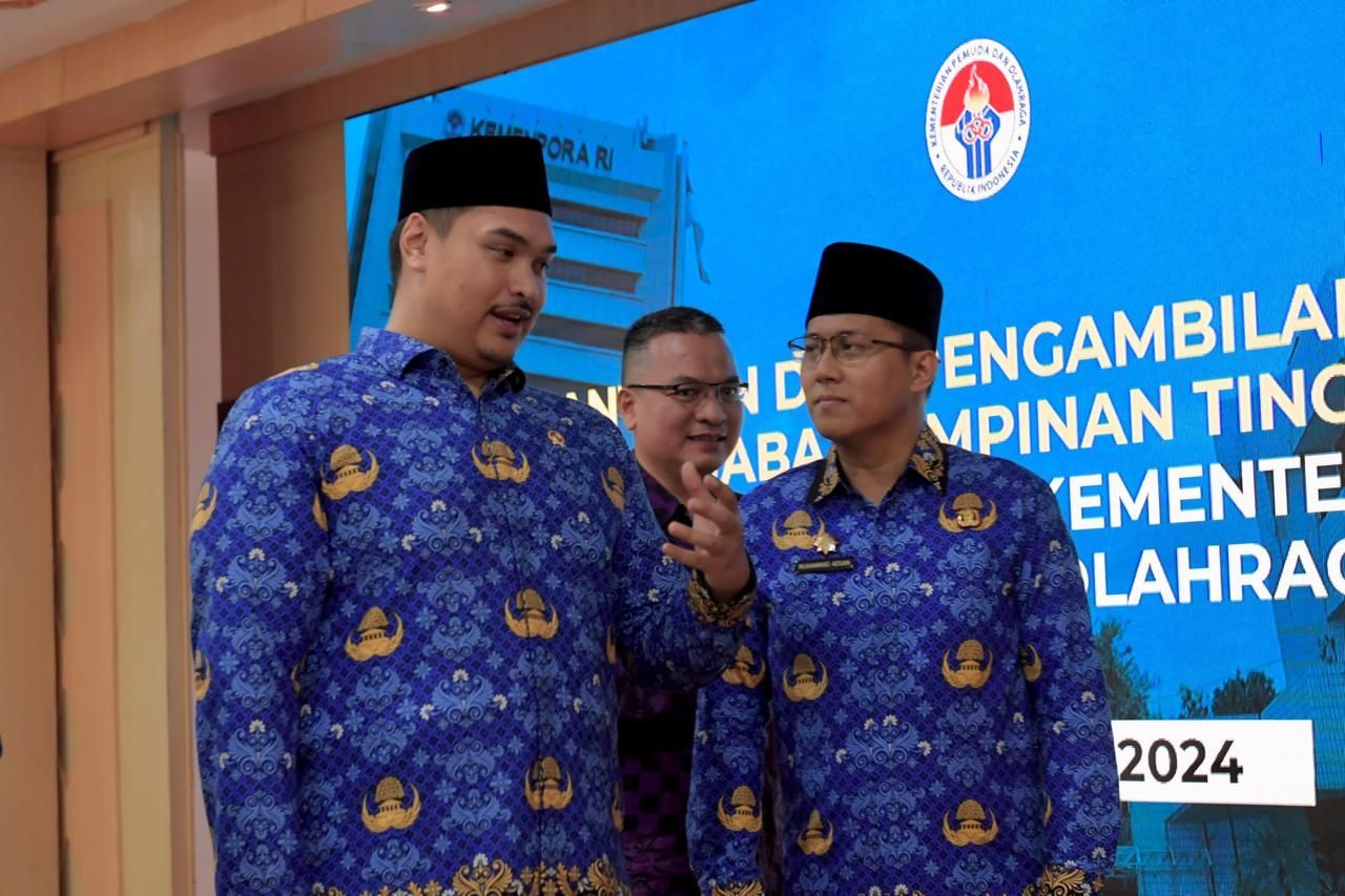 Masih 34 tahun, Adsan terima Tugas dari Dito Ariotedjo  jadi Pejabat Eselon II termuda di Kemenpora