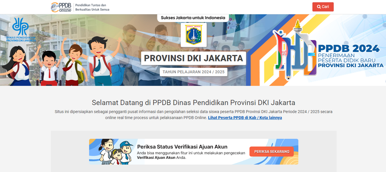 Pendaftaran PPDB Jakarta 2024 Dibuka Hari Ini, CPDB Bisa Daftar dan Pilih Sekolah di link ini