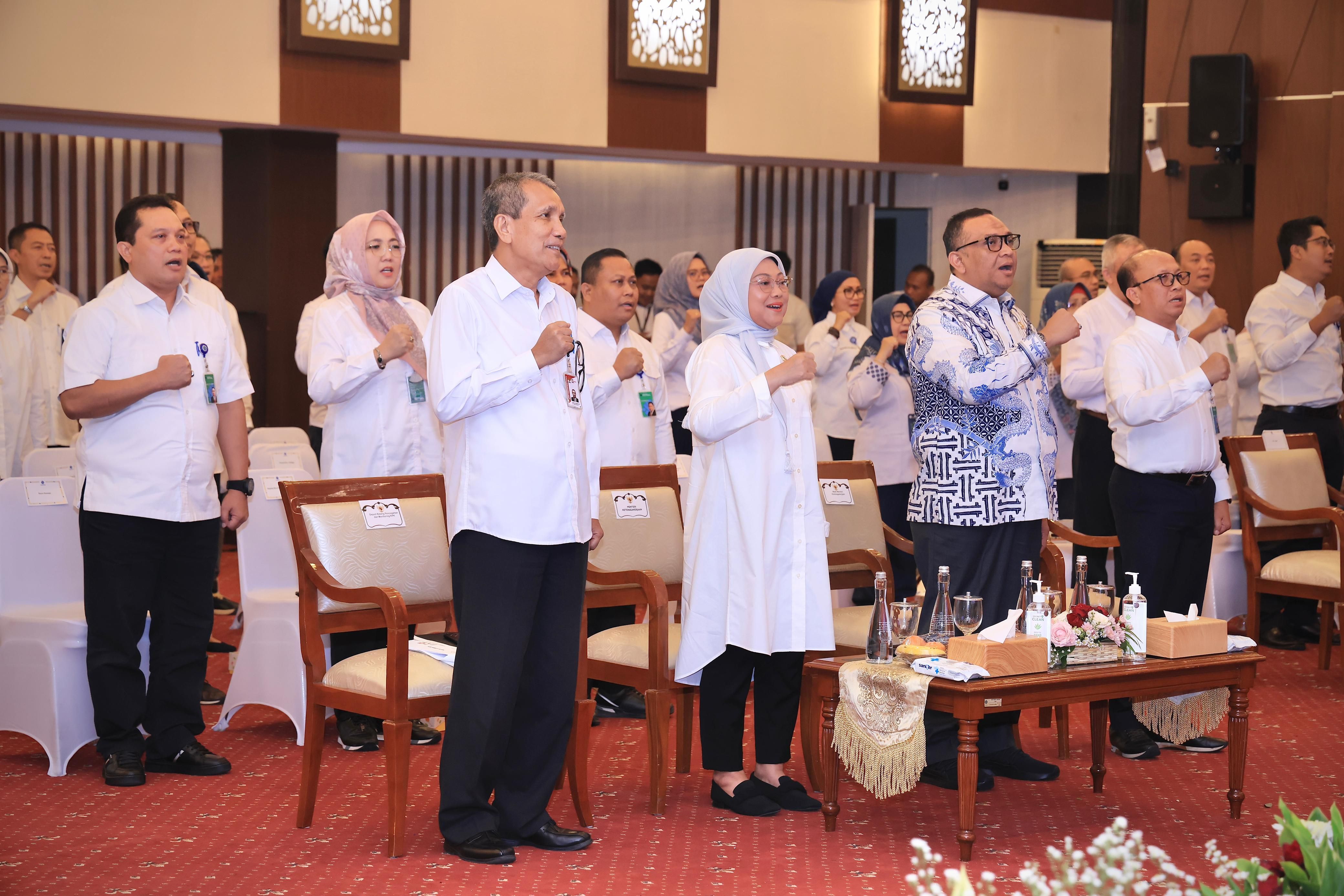 Kemnaker Sambut Antusias Pelaksanaan Survei Penilaian Integritas 2024