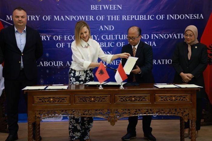 Indonesia dan Albania Tandatangani Letter of Intent Bidang Ketenagakerjaan