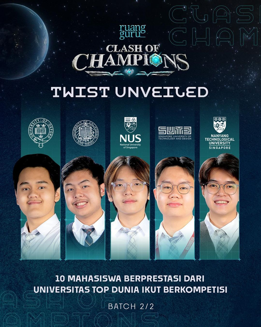 Arti Double Major, Jurusan Ganda Peserta Clash Of Champions Lengkap Jadwal Tayang Episode 3 dan 4
