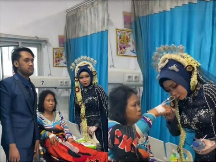 Viral, Momen Pilu di Hari Bahagia, Ibu Pengantin Wanita Pingsan Sebelum Akad Nikah