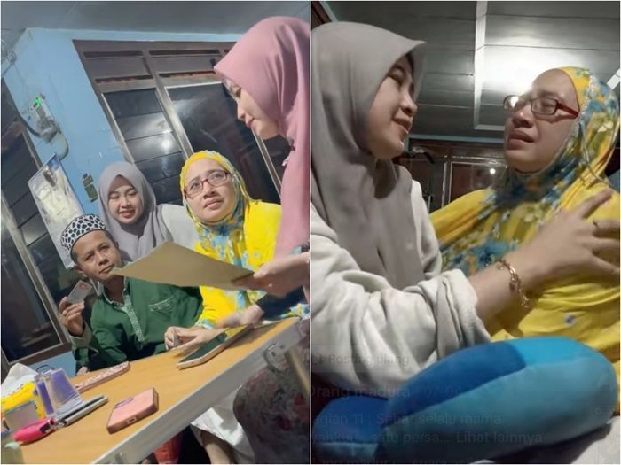 Momen Haru Anak Berikan Hadiah Umroh untuk Orang Tua, Bikin Netizen Mewek