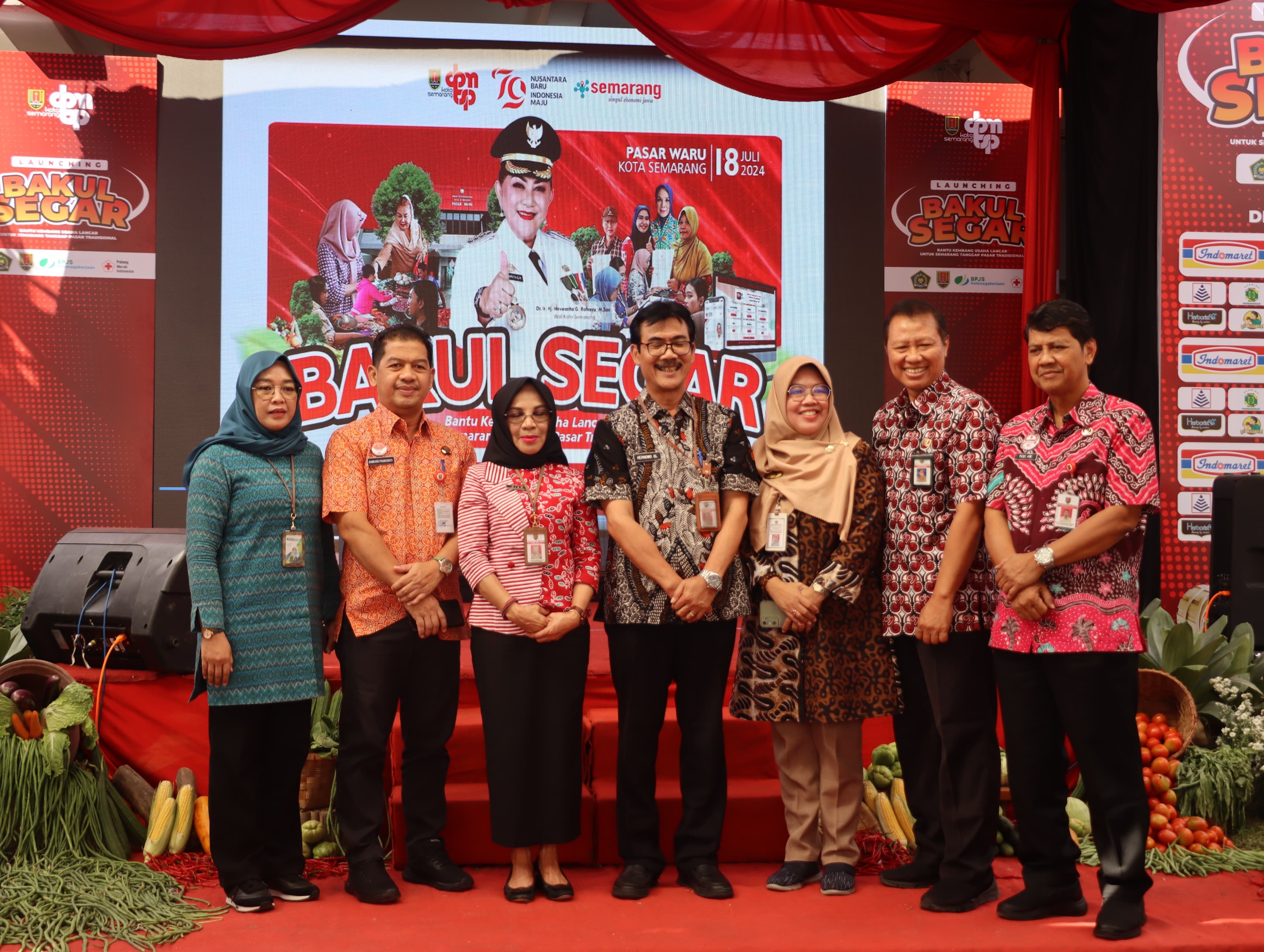 Beri Kemudahan Urus NIB, Pemkot Semarang Launching BAKUL SEGAR