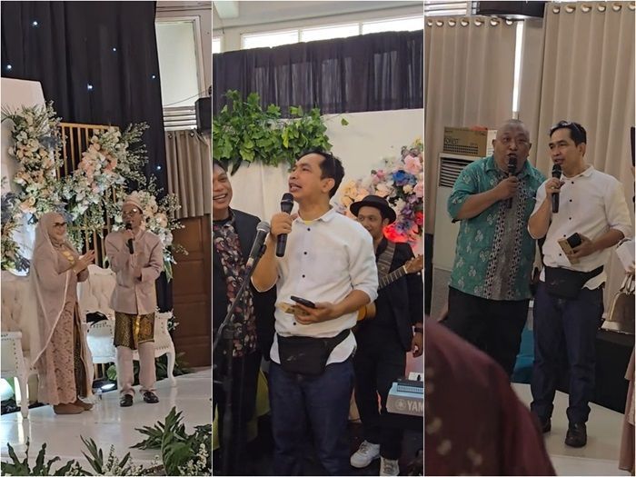 Kocak, Momen Ketika Spongebob, Patrick dan Squidward Bikin 'Keributan' di Acara Pernikahan