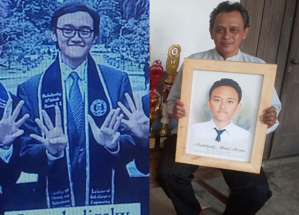 Musholizaky Aflahal Mu’min: Anak Pedagang Plastik Pasar Lebak Boyolali Lulus Sarjana Metalurgi ITB dengan IPK 4