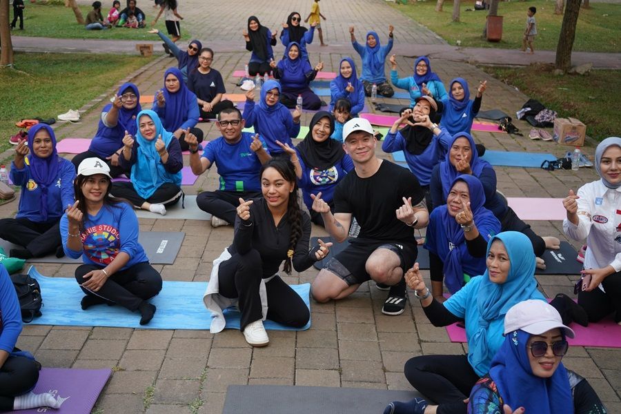 Seolah Tak Kapok Usai Viral, Waka DPRD DKI Zita Anjani Kini Ajak Ibu-ibu Pilates