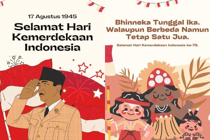 13 Poster Hari Kemerdekaan Indonesia, Simple dan Aesthetic!