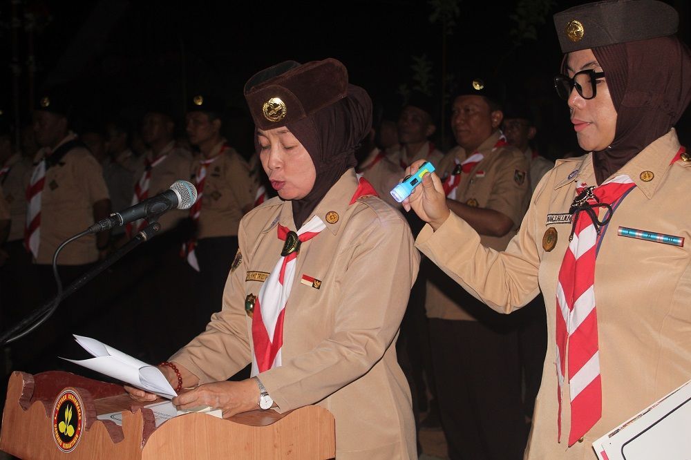Peringati Hari Pramuka ke-63, Kwarcab Boyolali Gelar Renungan Ulang Janji Hari Pramuka