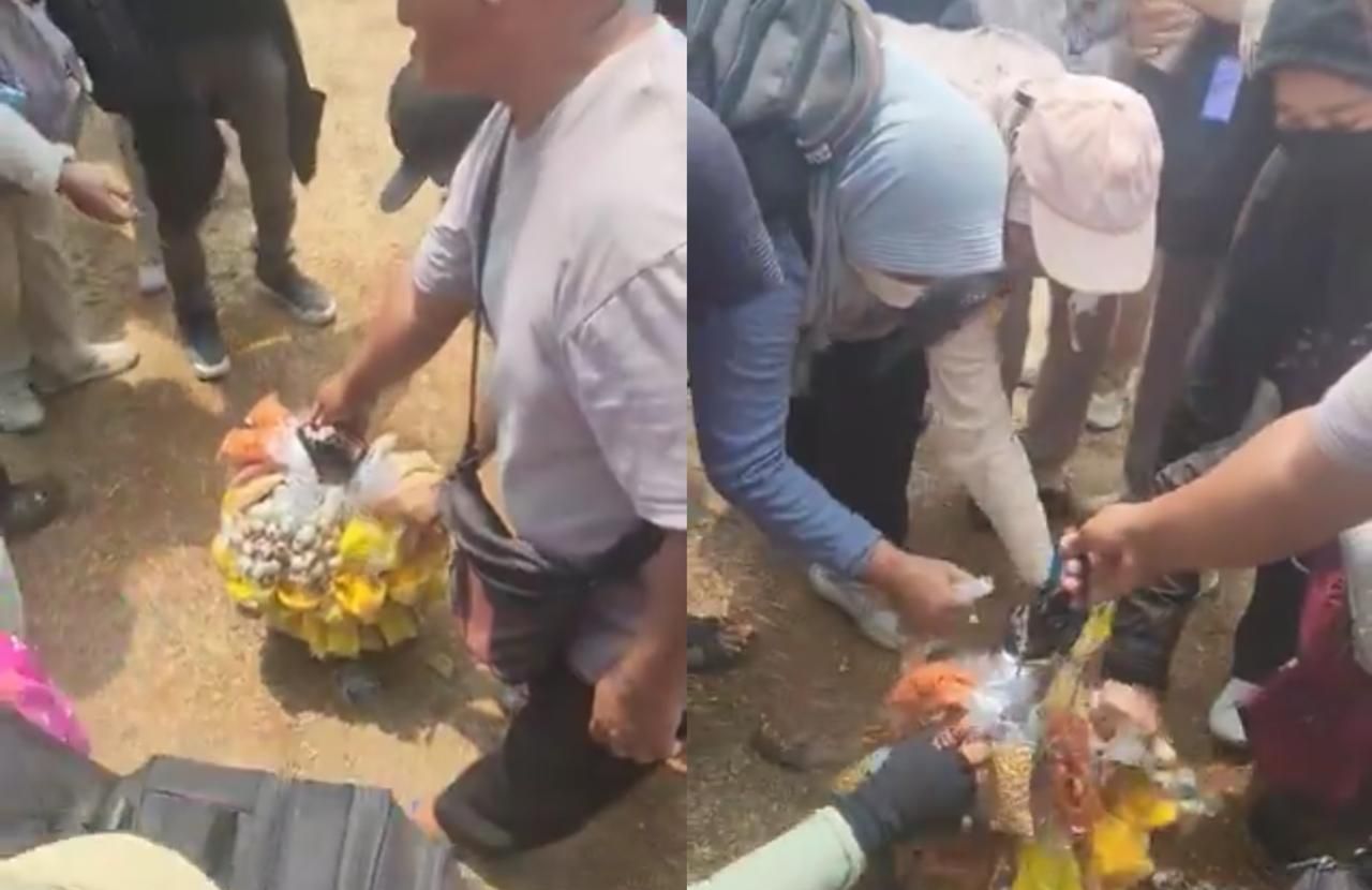 Viral Aksi Mulia Pedagang Asongan Gratiskan Dagangannya untuk Massa Demo Tolak RUU Pilkada