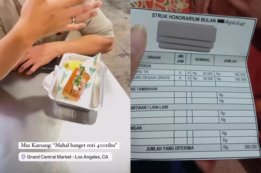 Erina Gudono dan Kaesang Pangarep Pamer Makan Roti Setara Gaji Guru Honorer Sebulan