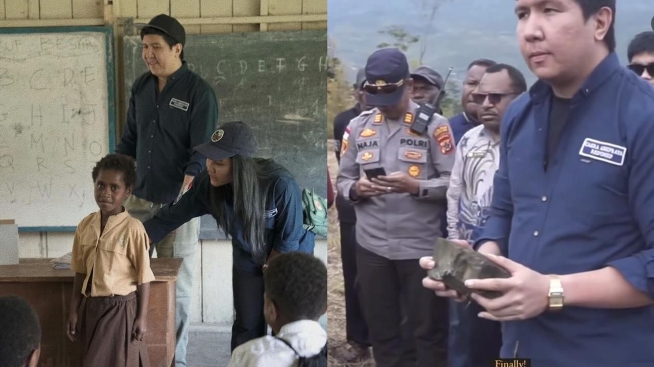 Keren! Windah Basudara Bangun Sekolah di Tanah Papua, Netizen: Cita-cita Windah Untuk Absen Adik-adik Bisa Terlaksanakan