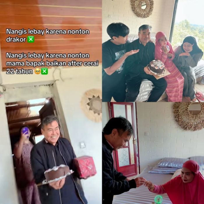 Viral, Momen Haru Penuh Kejutan Mantan Suami Isrti Bertemu Kembali Usai Pisah Selama 22 Tahun