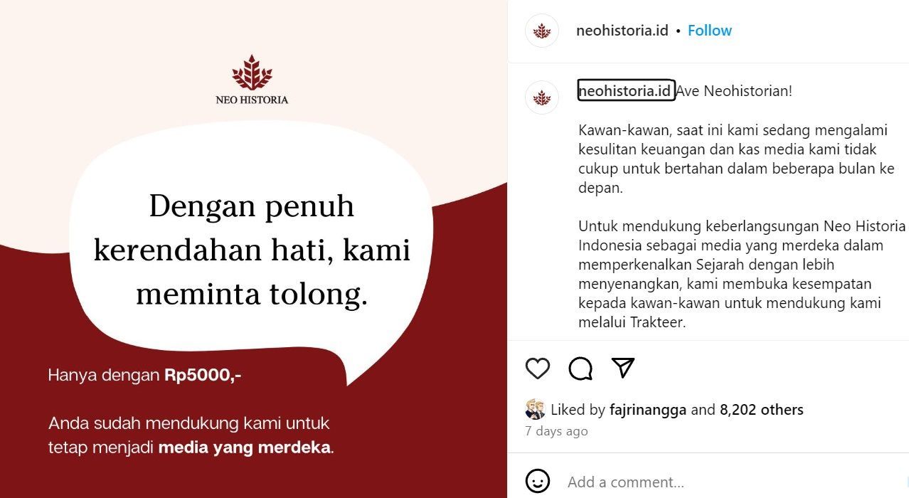 Viral Neo Historia Dirujak Netizen Karena Minta Donasi, Diduga Ada Kejanggalan