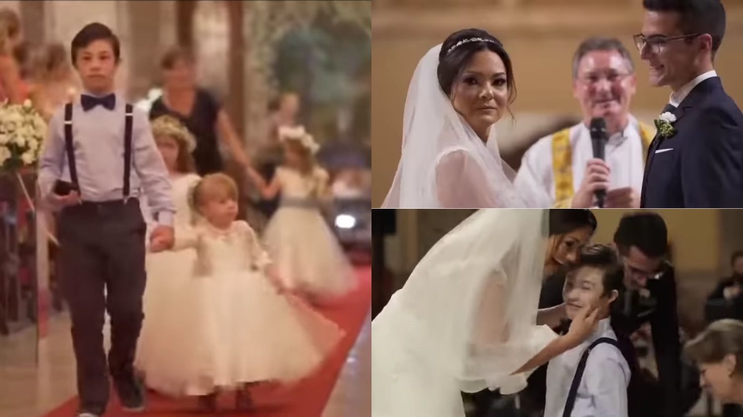 Kisah Pengantin Pria Kejutkan Mempelai Wanita dengan Kehadiran Murid Down Sindrom di Pernikahan