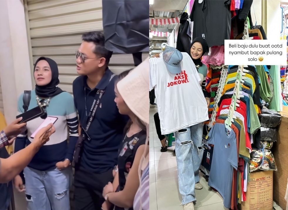 Warga Solo dan Selebgram Sambut Kepulangan Jokowi dengan Cara yang Unik