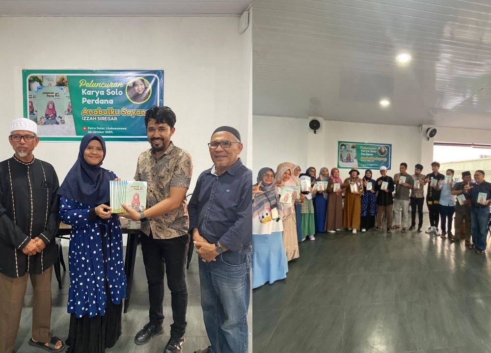 Anggota Legislatif Bangga Dengan Karya Literasi Siswa Asal Lhokseumawe yang Menginspirasi Generasi Muda