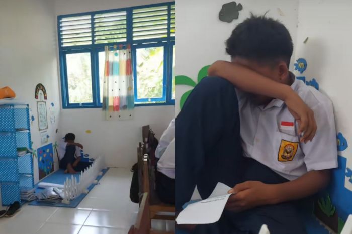 Viral! Guru SMP Bikin Mewek Murid Pakai 'Surat Dari Masa Depan', Netizen Kepo Isinya