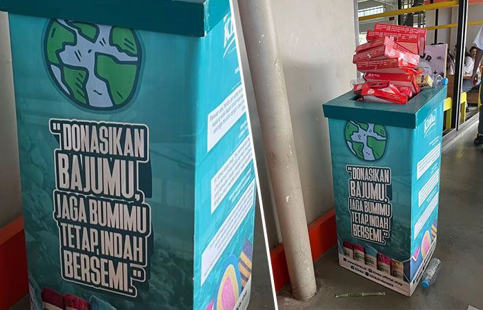 Minta Baca Orang Indonesia Hanya 0,001%, Kotak Donasi Baju Malah Dipenuhi Sampah