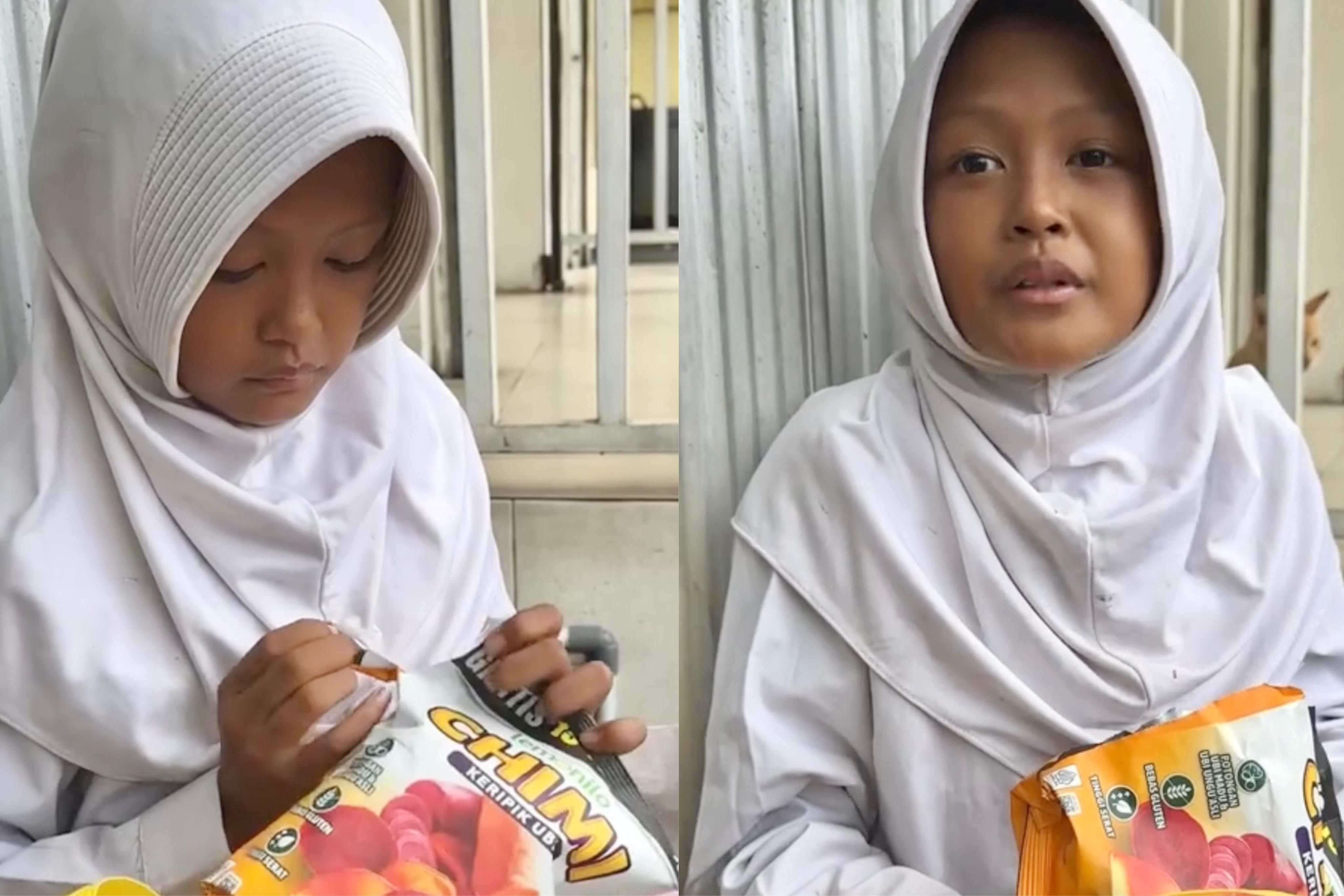  Belajar Sambil Berjualan Gemblong, Kisah Mia yang Berjuang jadi Juara Matematika Viral di Medsos
