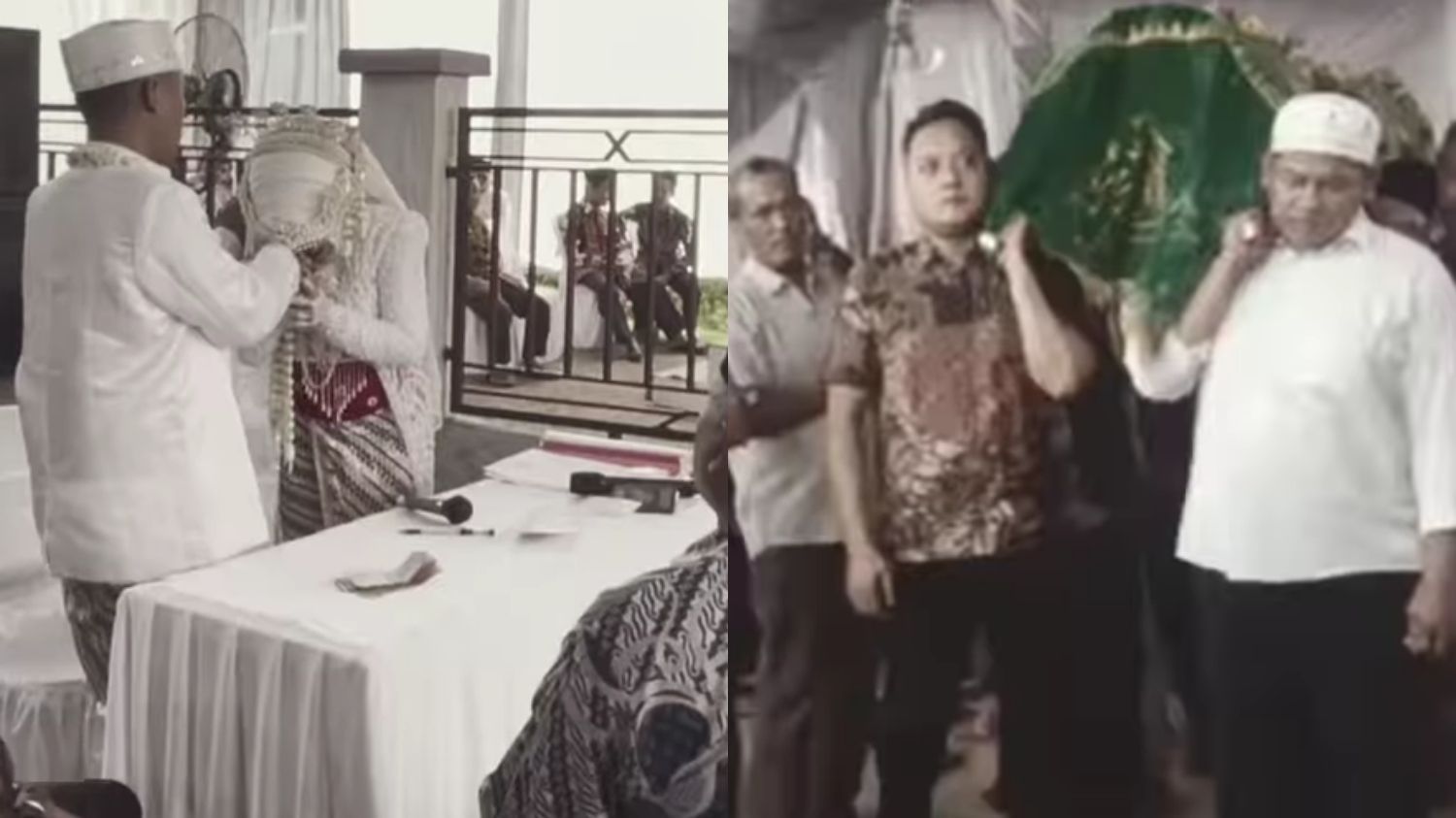 Viral, Kisah Haru Pengantin Wanita Meninggal Dunia Setelah Ijab Kabul di Lampung