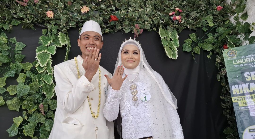 Cerita Duo Sejoli dari Gunungkidul yang Ikut 'Nikah Bareng' Gratis di Bantul