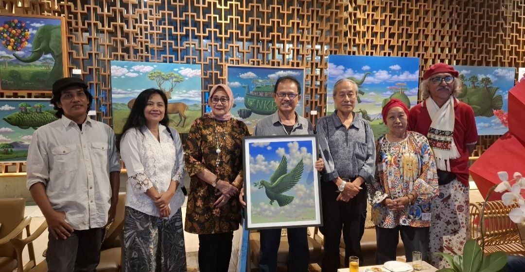 Menelisik Pameran Imajiner Perdamaian Dunia Karya Dua Seniman Yogyakarta