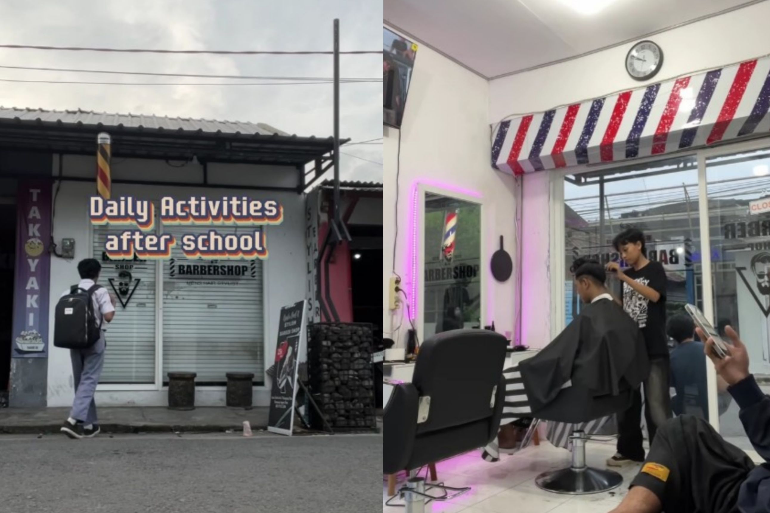 Salut! Siswi SMK di Kediri Jadi Barber Sepulang Sekolah, Inspirasi Anak Muda Mandiri