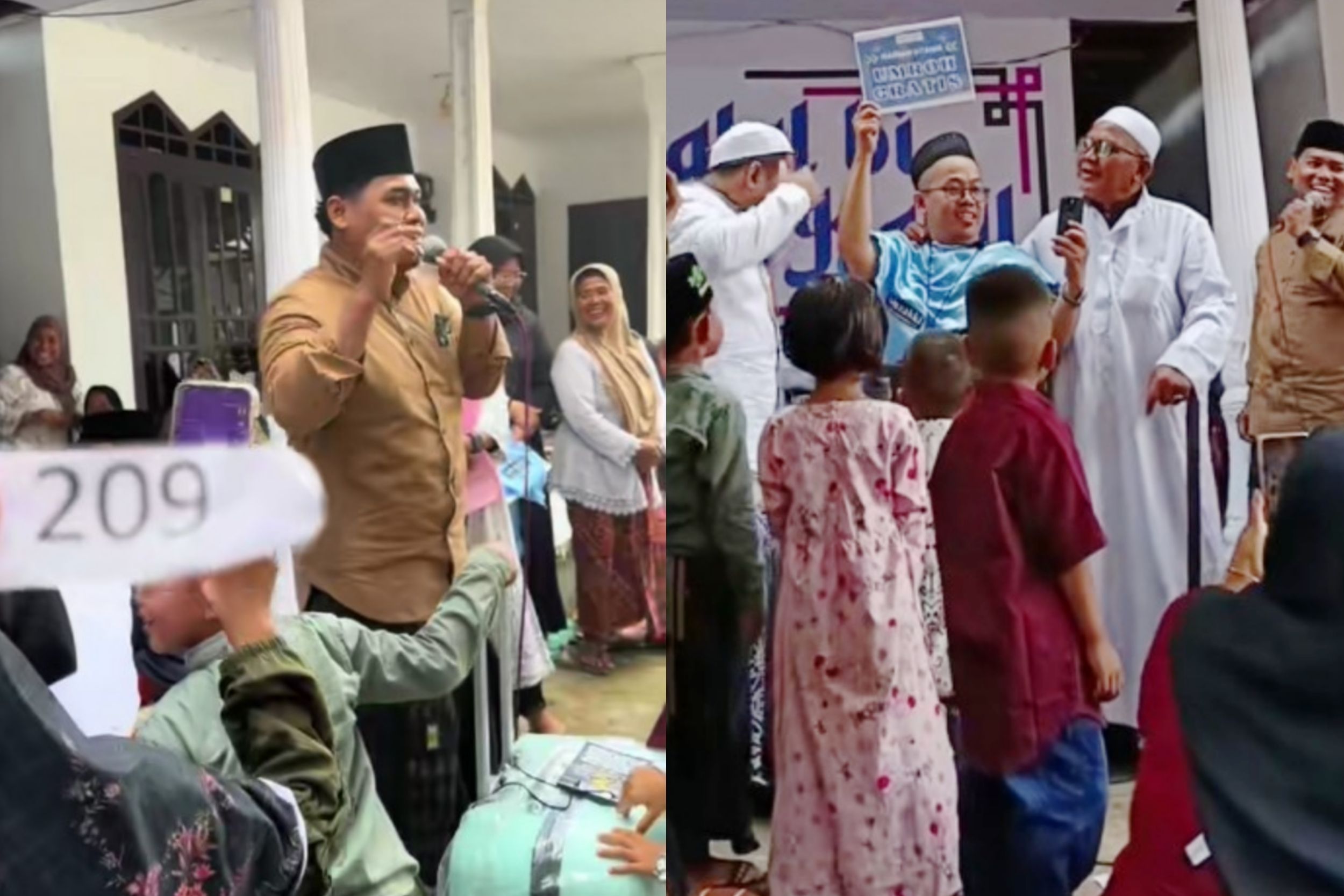 Viral! Pria Ini Dapat Doorprize Tiket Umrah Saat Halal Bihalal Keluarga, Netizen: The Real Ucapan adalah Doa