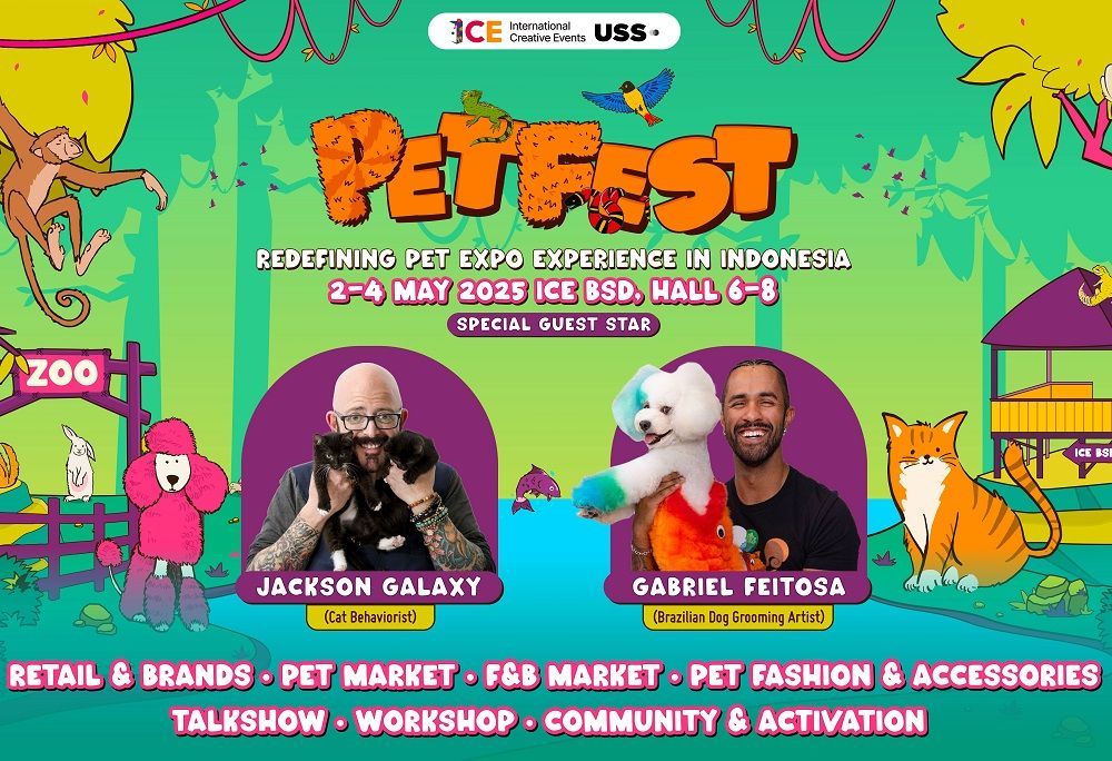 PETFEST Indonesia 2025 Hadirkan Pakar Kucing hingga Seniman Grooming Anabul, Jackson Galaxy dan Gabriel Feitosa