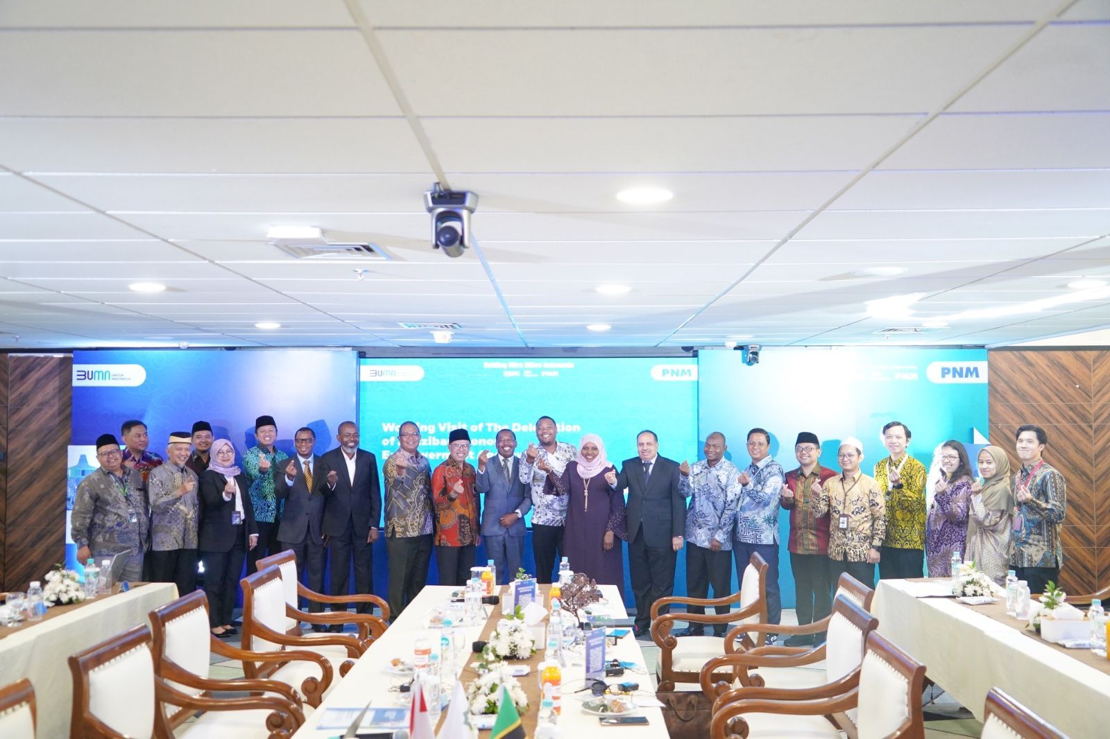 Delegasi ZEEA Zanzibar Lakukan Benchmarking Pemberdayaan Ekonomi di PNM