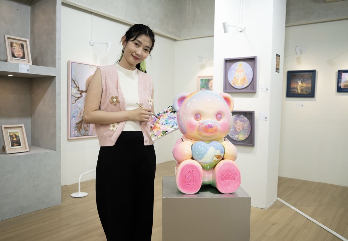 Imutnya Instalasi Seni Bear4Love di Art Jakarta Gardens 2025, Dukung Kesembuhan Pasien Jantung Bawaan