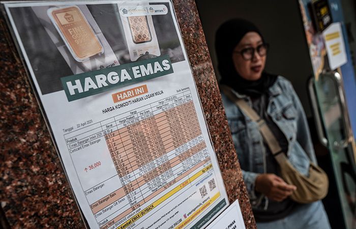 Harga Emas Antam, Senin 28 April 2025: Mengalami Penurunan Rp5.000