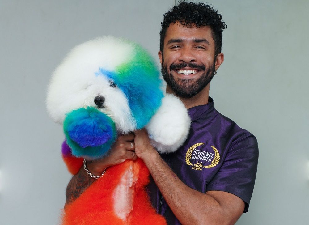Hadir di Petfest 2025, Gabriel Feitosa Perkenalkan Grooming dan Pewarnaan Anabul yang Seru