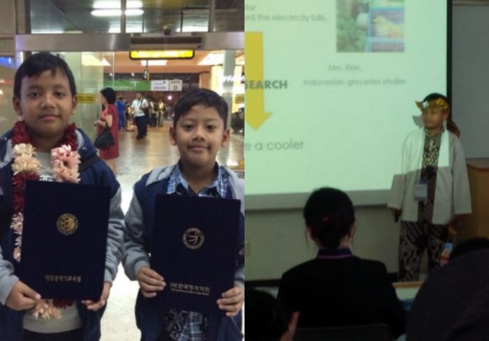 Anak SD Bikin Kulkas Tanpa Listrik, Bikin Bangga Indonesia di Korea!