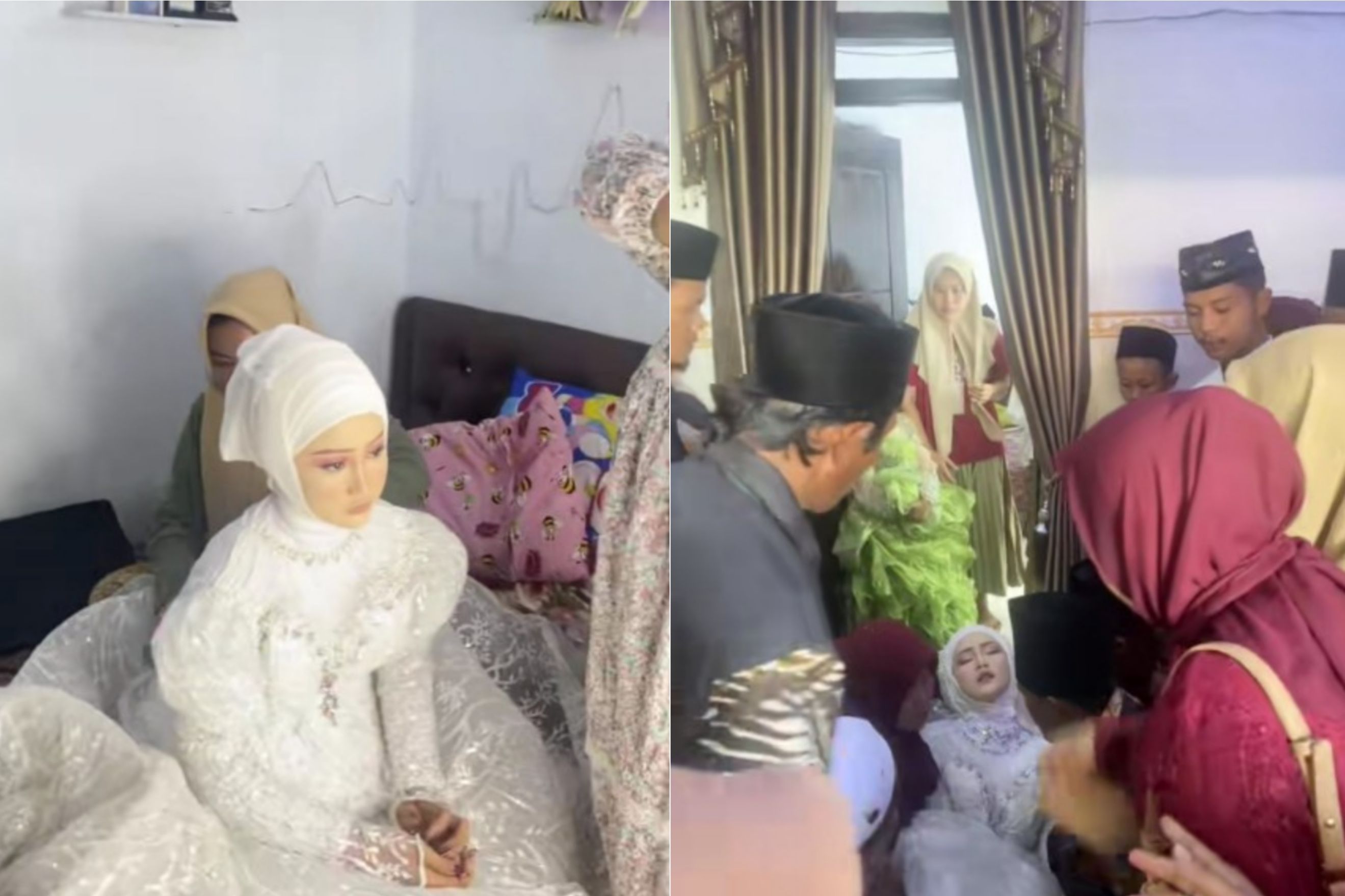 Viral! Dijodohkan Keluarga, Pengantin Wanita di Madura Mendadak Pingsan di Hari Bahagianya