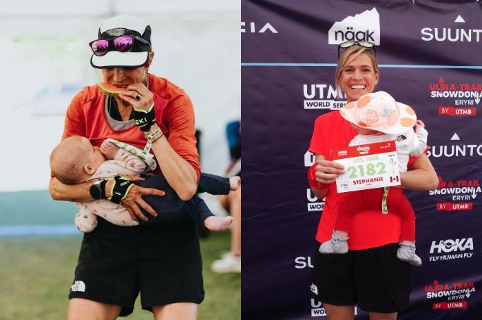 Hebat! Pelari Asal Kanada Menangkan 100K Ultramarathon Sambil Menyusui