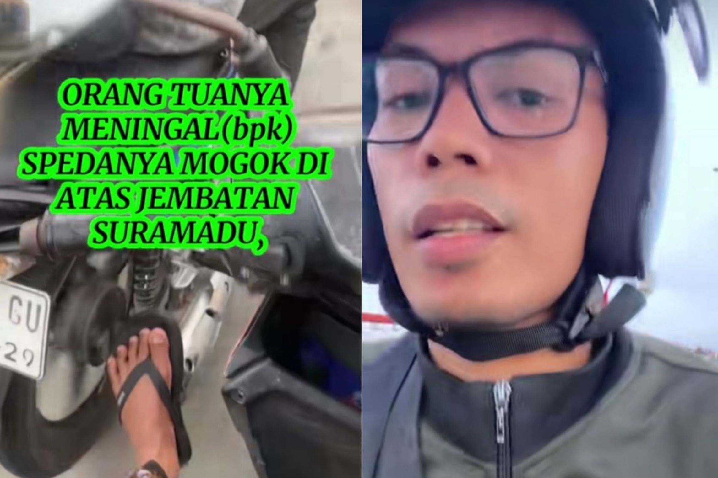 Viral! Aksi Pria Bantu Dorong Motor Pemuda yang Berduka hingga ke Rumah Sakit, Warganet: Respect