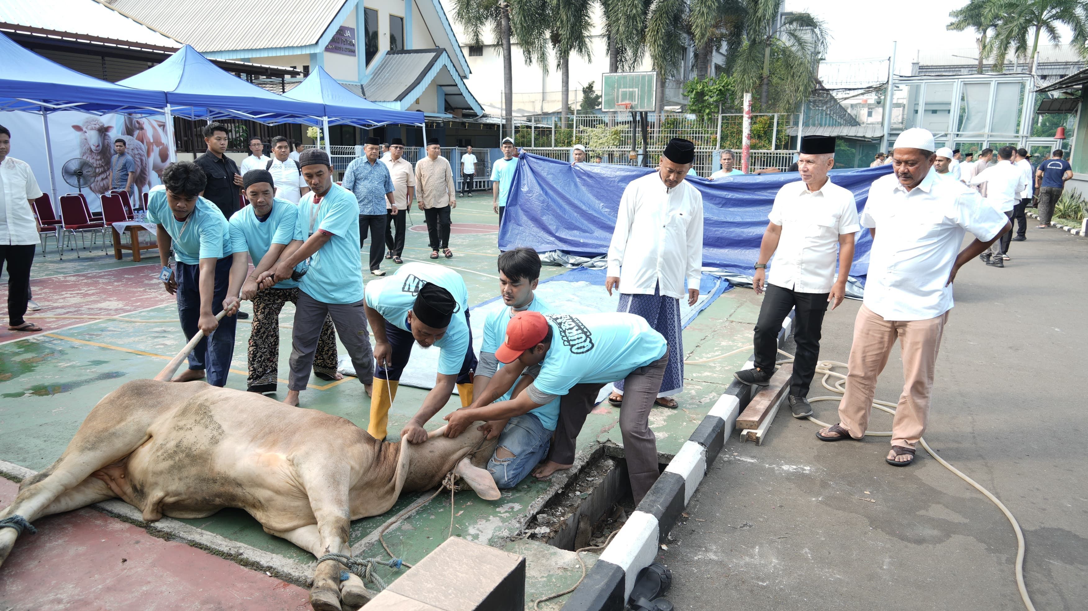 Idul Adha di Lapas Cipinang, Warga Binaan Kini Nikmati Daging Kurban