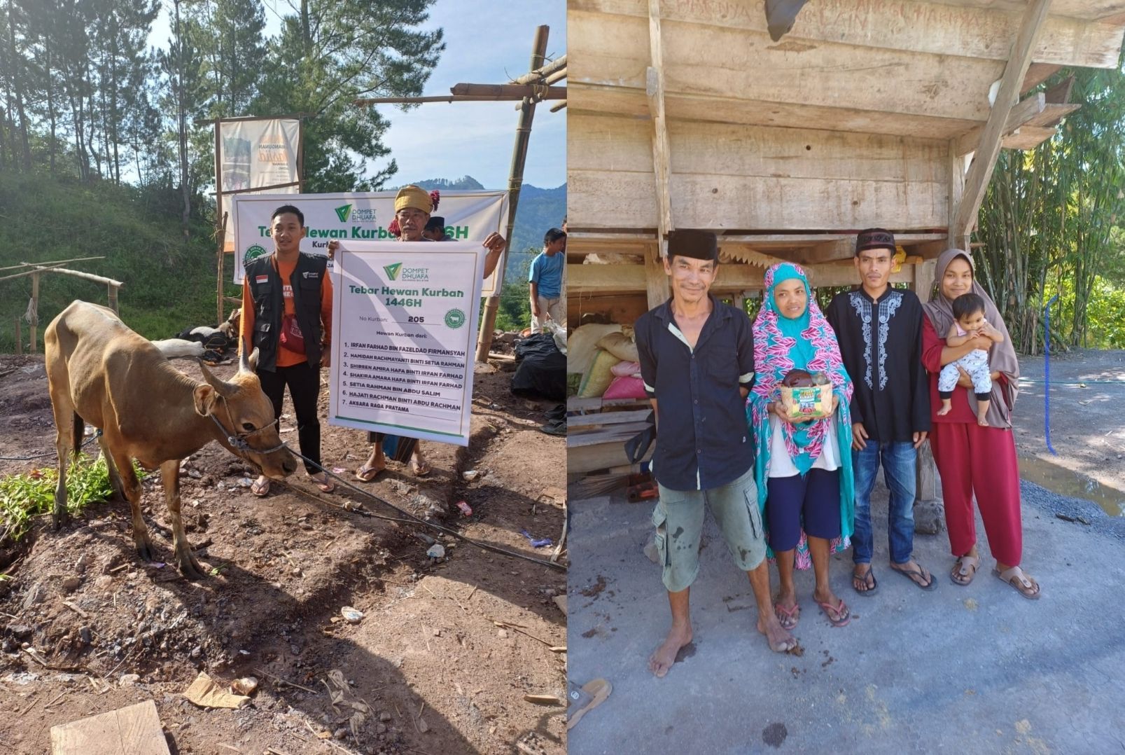Tebar Hewan Kurban Dompet Dhuafa, Salurkan Daging Kurban hingga ke Desa Sanggalangi Toraja Utara Sulsel