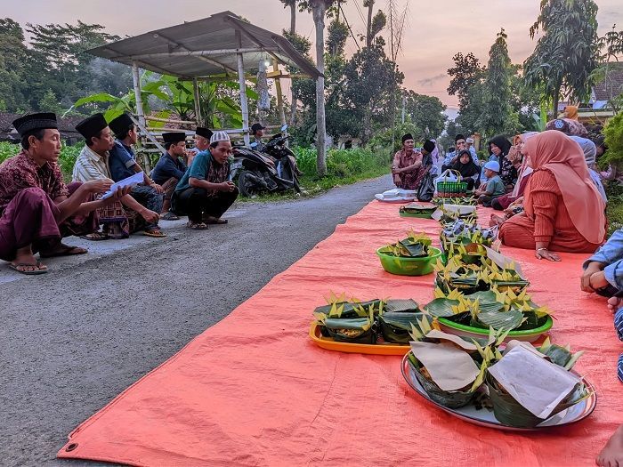 Suasana Tradisi Baritan di Dusun Bakalan Desa Wonodadi, Kabupaten Blitar 