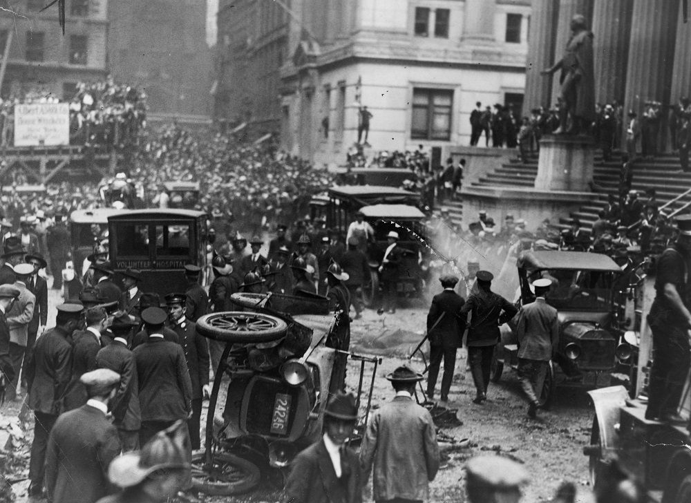 Satu Abad Berlalu, Kasus Pemboman Wall Street Tak Pernah Terungkap, Benarkah Kelompok Anarkis Pelakunya?